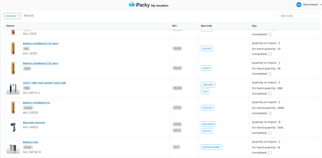 order check Shopify